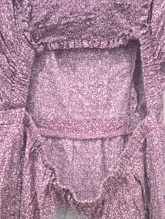 Universal Thread Dusty Lavender Ruffle-Strap Tiered Maxi Dress - Picture 4 of 5